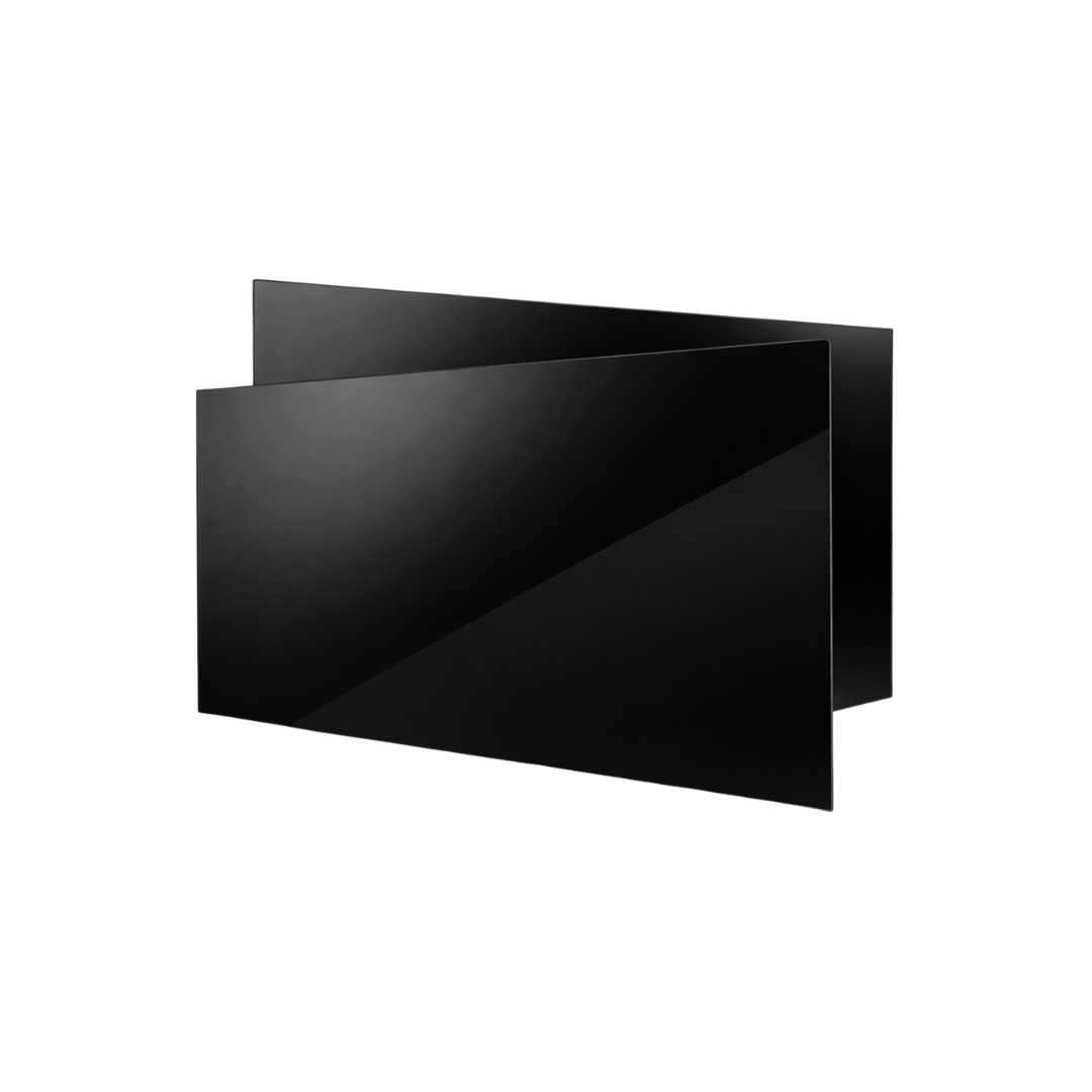 panel espejo negro panel espejo negro
