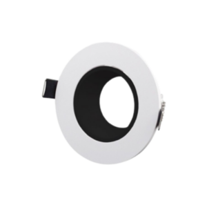 empotrado de techo deco mix recesado orientable | spots empotrados circulares